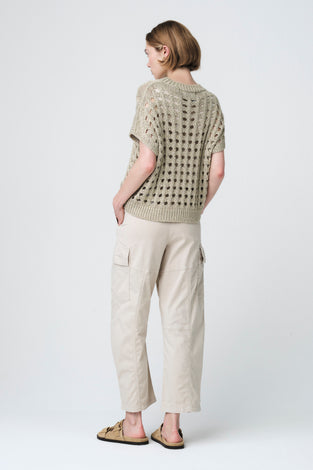 Viscose gold Vest E26071