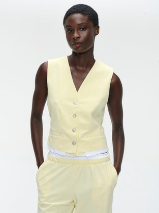 Kay structure tech jersey vest