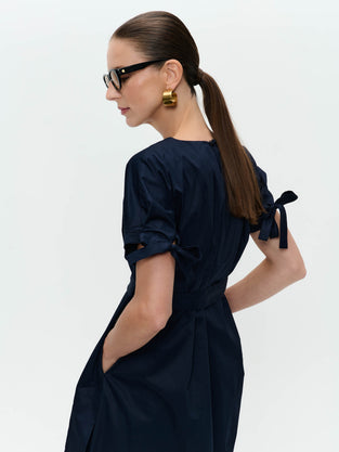 Dress cotton blend