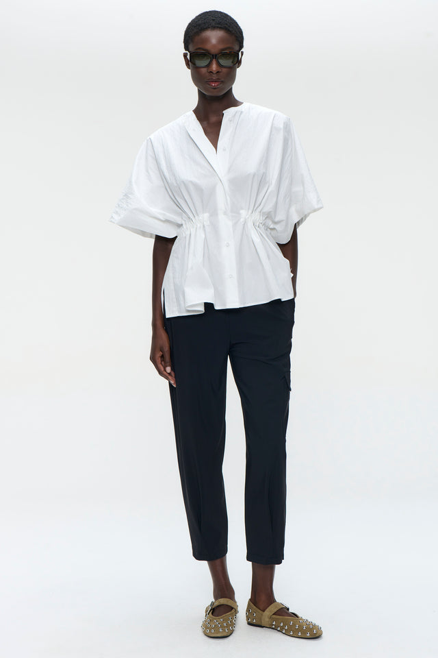 Hiroko cotton mix blouse