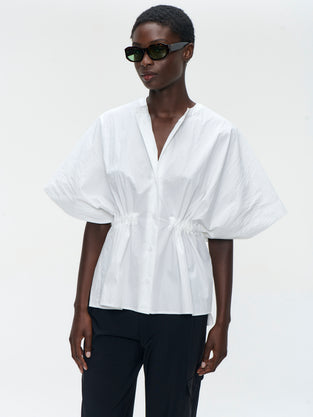 Hiroko cotton mix blouse