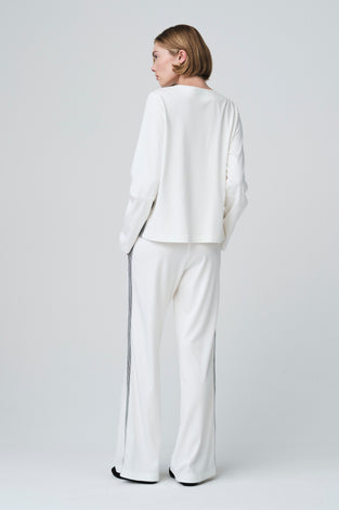 Agnese blouse in soft Punto Milano jersey