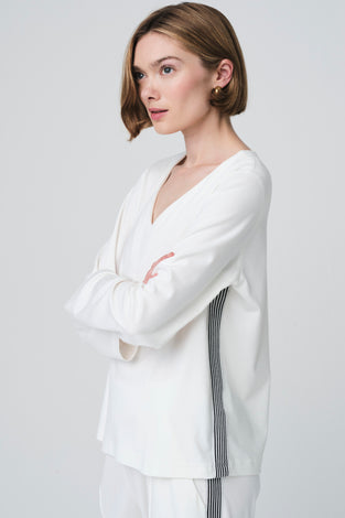 Agnese blouse in soft Punto Milano jersey