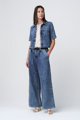 Cross hopcar denim shirt
