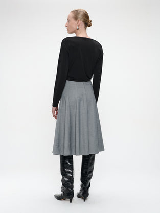 Loren top cross drape