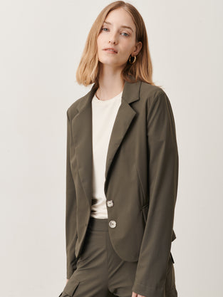 Atina Blazer Technical Jersey