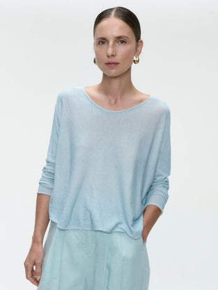 Pullover cotton dyed 3404