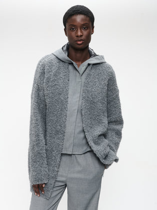 Cardigan boucle 25574
