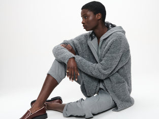 Cardigan boucle 25574