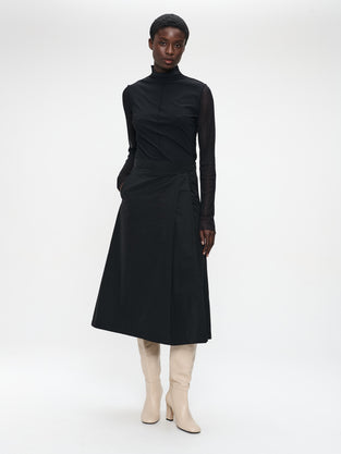 Alissa taffeta skirt