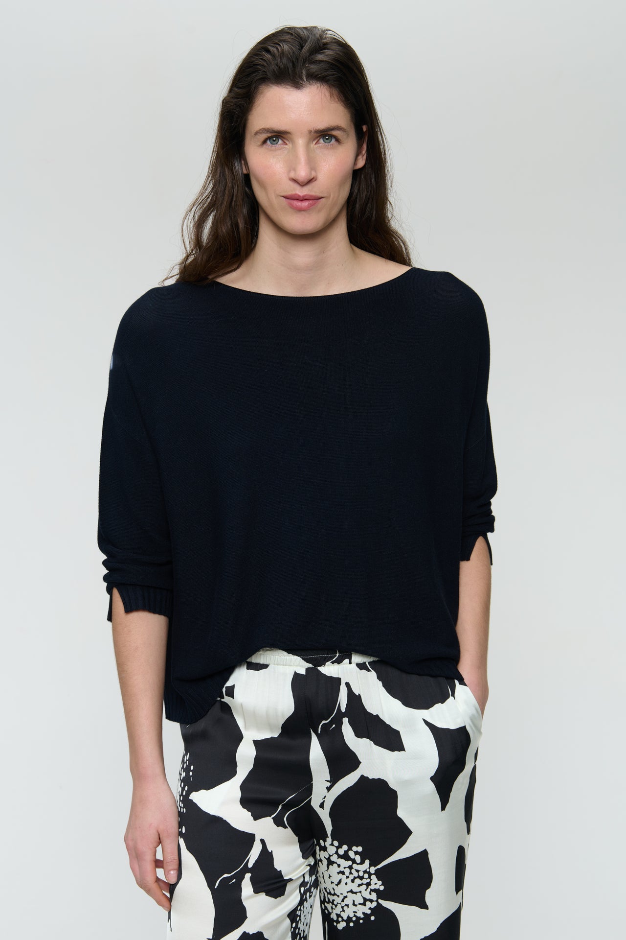 M205 seamless cotton pullover