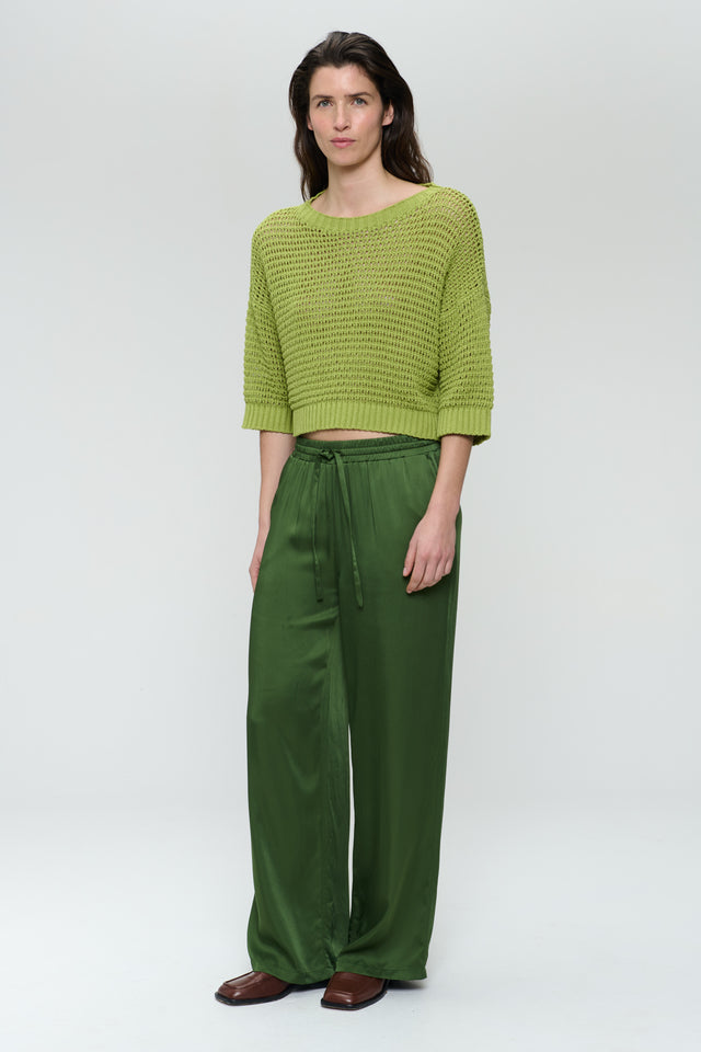 Cotton fibers pullover 25019