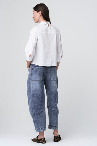 Fiorella cotton mix blouse