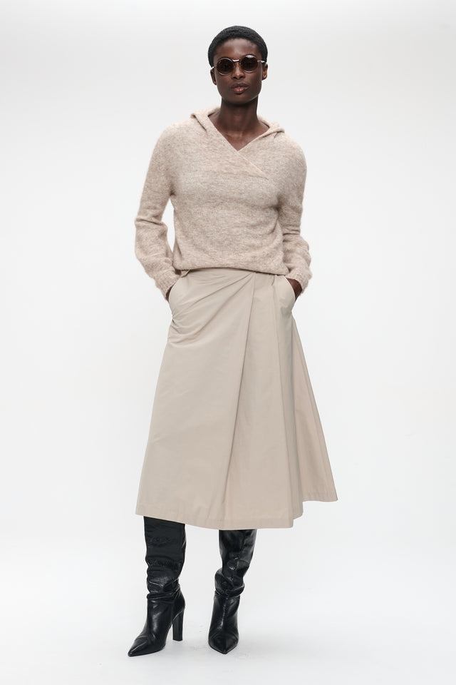 Alissa taffeta skirt