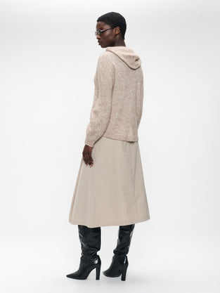 Alissa taffeta skirt