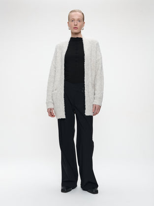 Cardigan boucle 25574