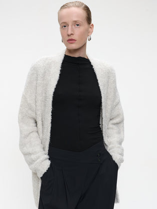 Cardigan boucle 25574