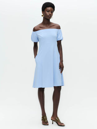 Goldie dress technical jersey