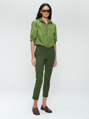 Lenny structure technical jersey pants