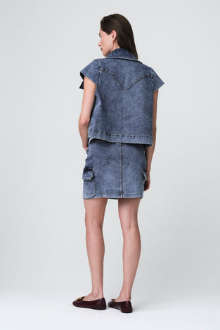 Boom vintage short skirt