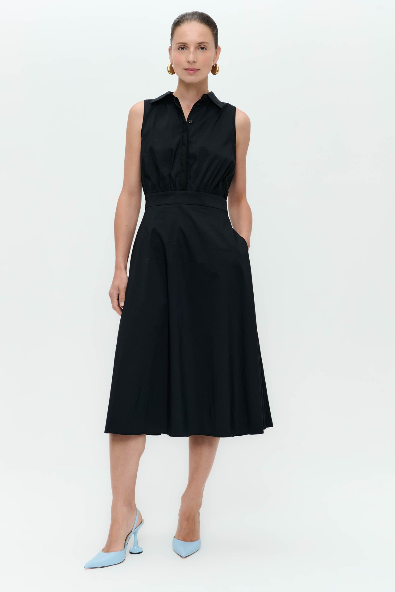 Anita poplin dress