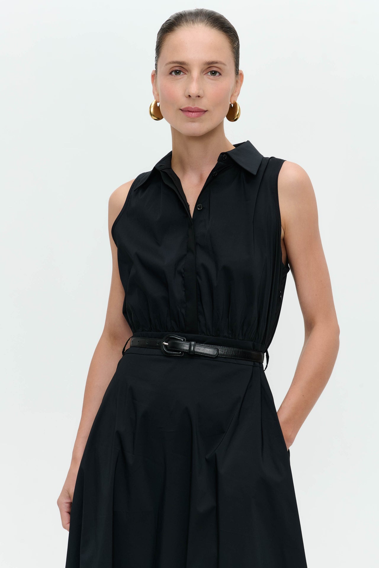 Anita poplin dress
