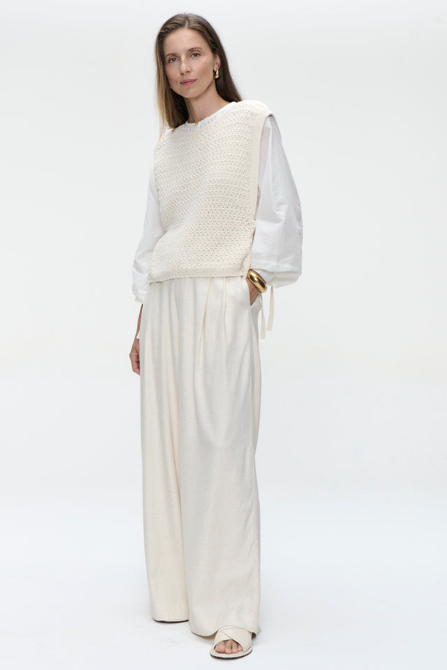 Open cotton Vest 2017