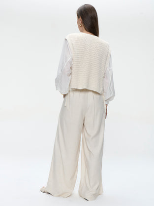 Open cotton Vest 2017