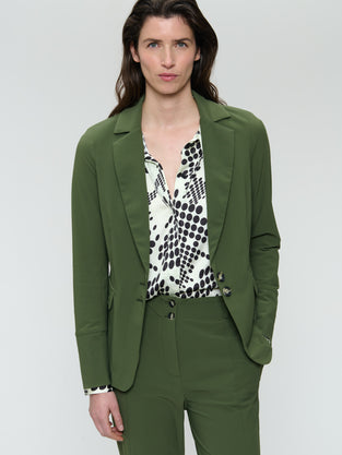 Amsterdam structure tech jersey blazer