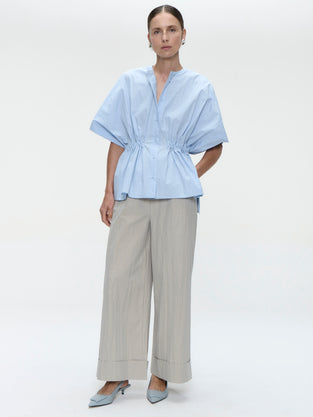 Hiroko cotton mix blouse