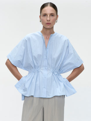 Hiroko cotton mix blouse