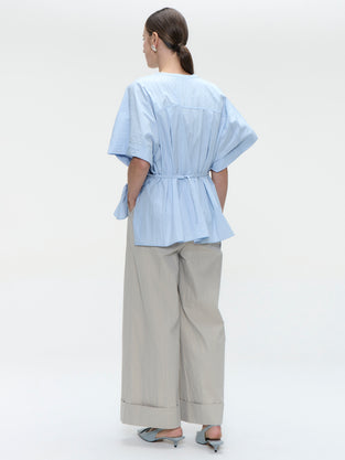 Hiroko cotton mix blouse