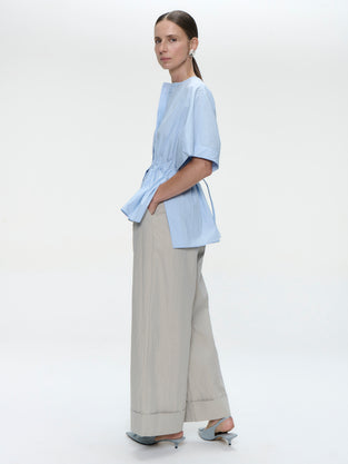 Hiroko cotton mix blouse
