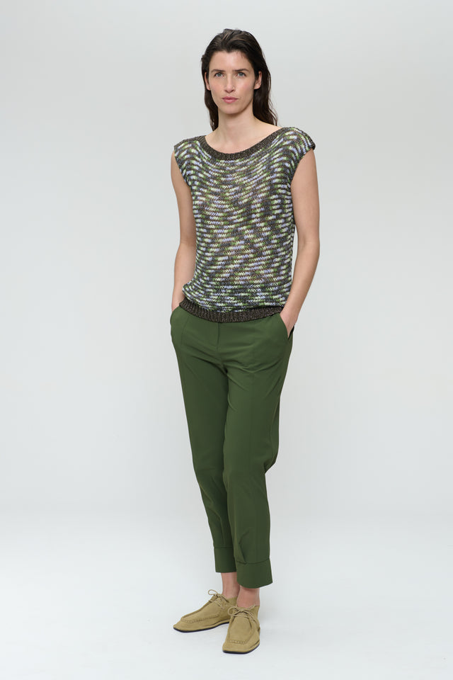 Multi collors viscose top 9037