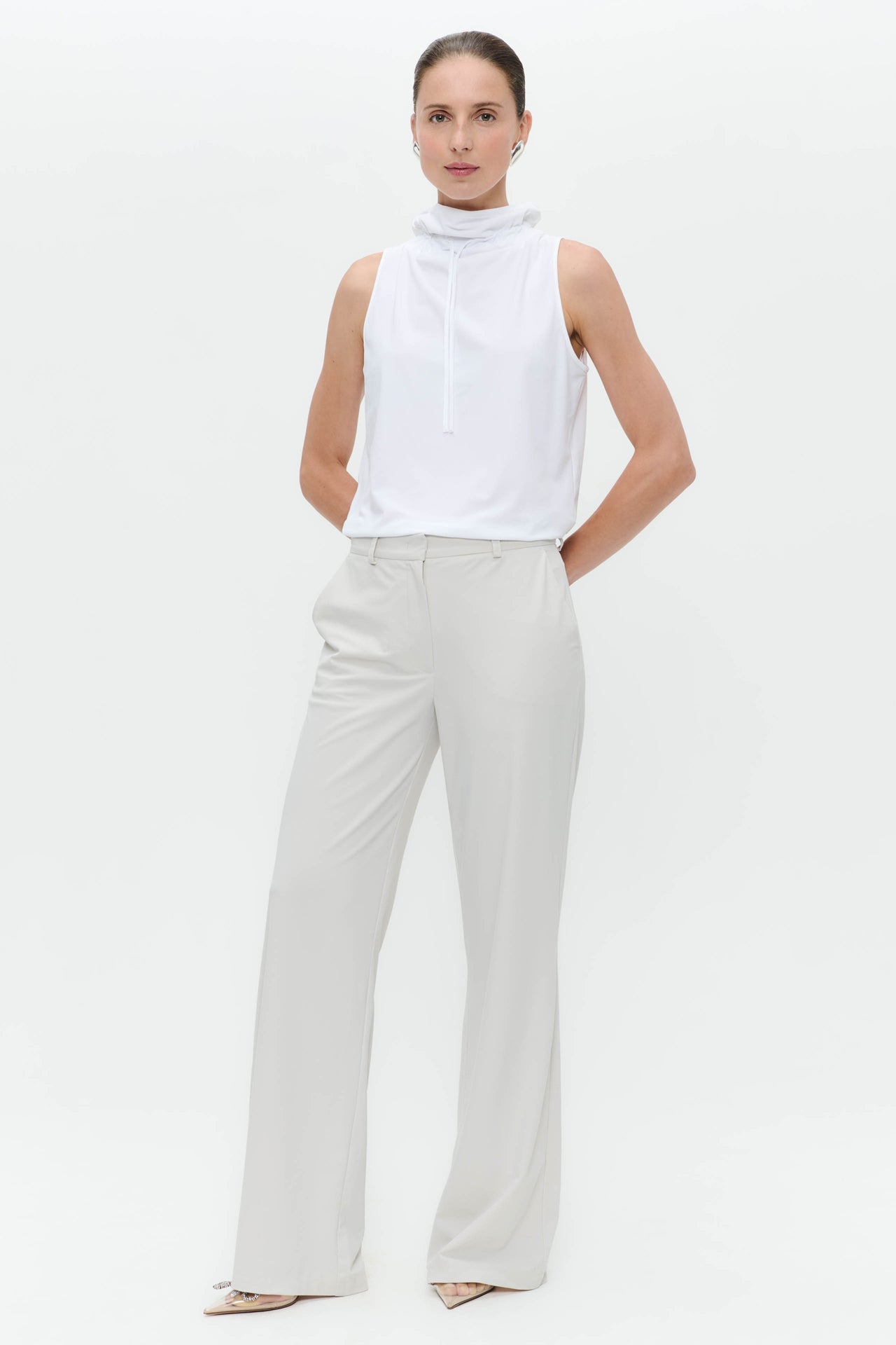 Malvo structure technical jersey top