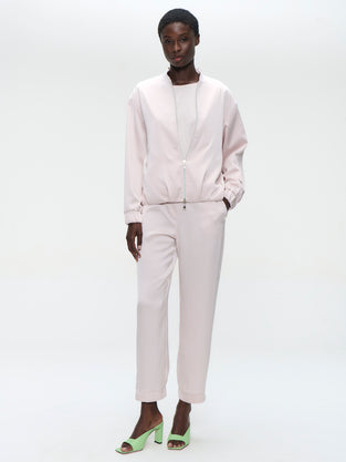 Ripasso saten bomber jacket