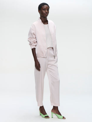 Ripasso saten bomber jacket