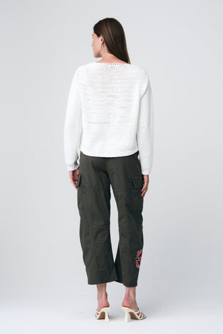 Fancy cotton Pullover E20197S