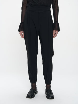 Lori strech technical jersey pants
