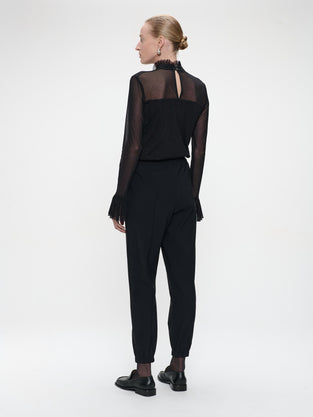 Lori strech technical jersey pants