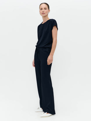 Britta structure technical jersey top