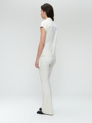 Aston strech technical jersey blouse