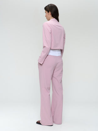 Estele structure technical jersey blazer