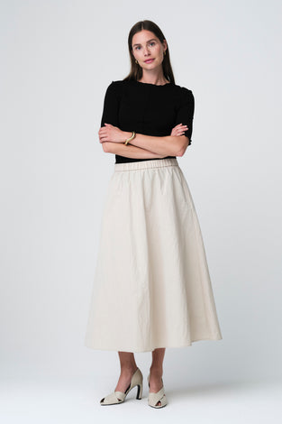 Haruna tafeta skirt