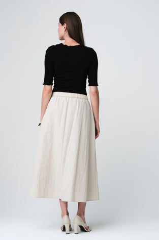Haruna tafeta skirt