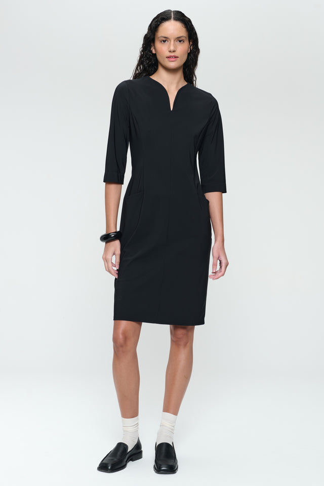Martinas strech technical jersey dress