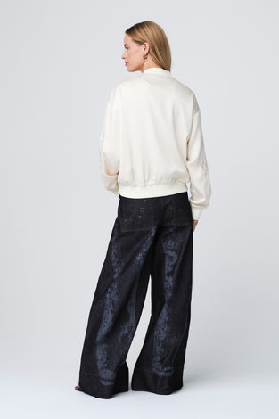 Minori embroidery bomber