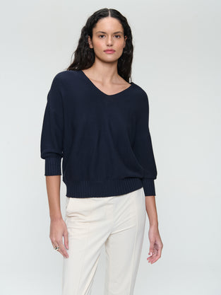 Seamless cotton pullover 317