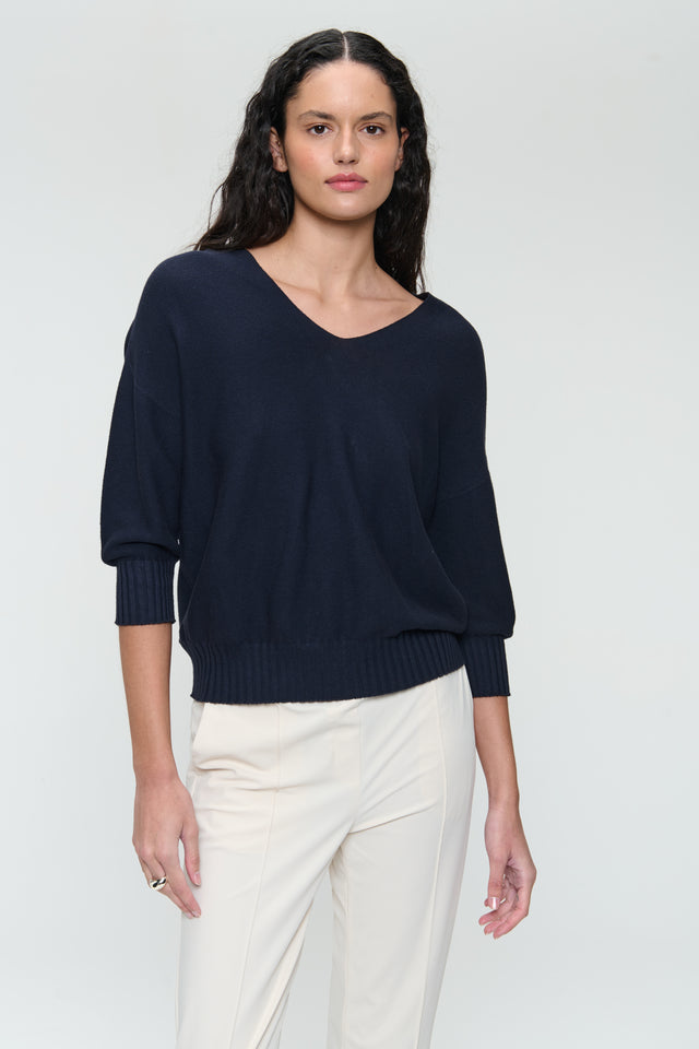 Seamless cotton pullover 317
