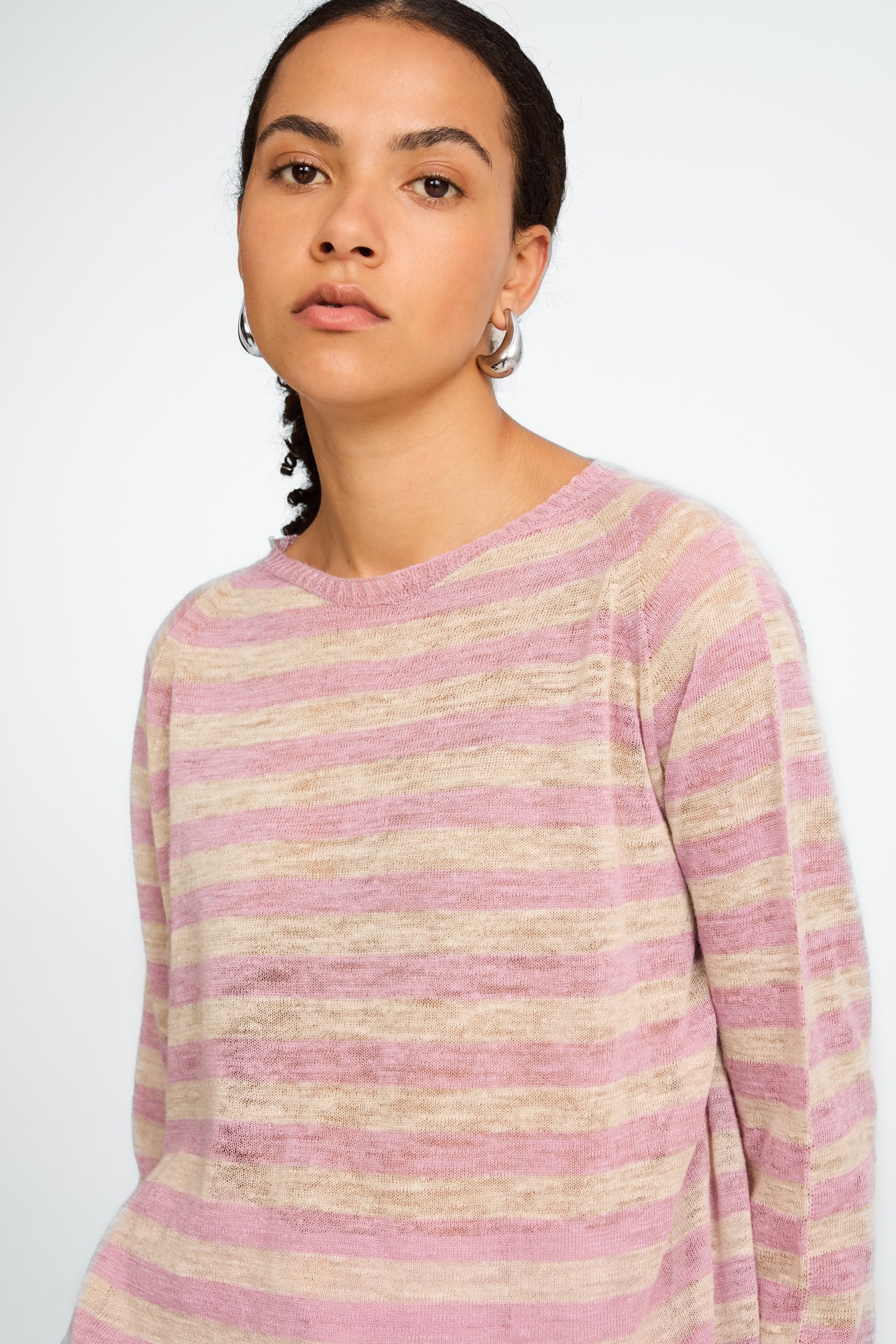 Linen line pullover EU 371